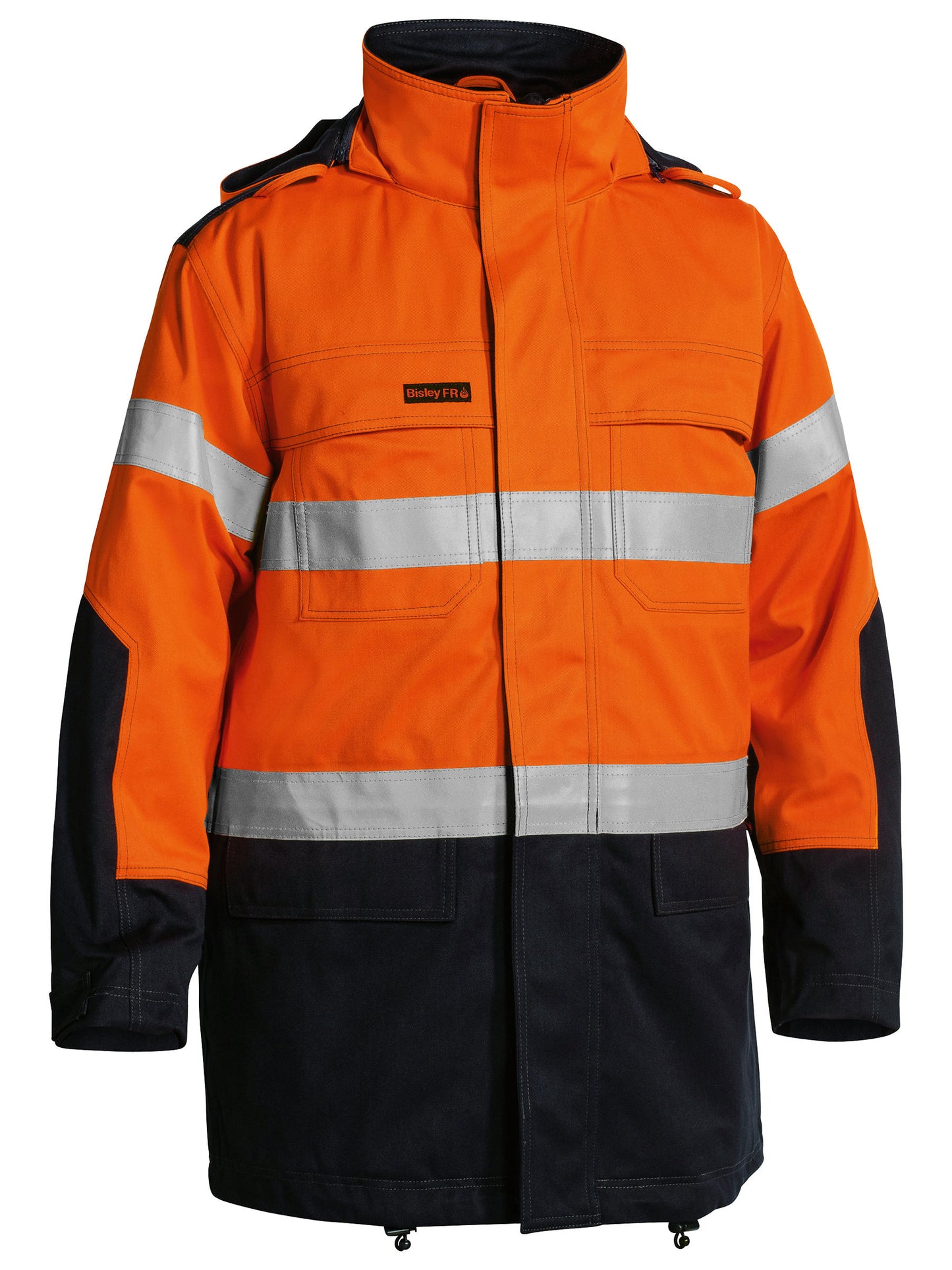 TAPED TWO TONE HI VIS FR JACKET BJ8100T