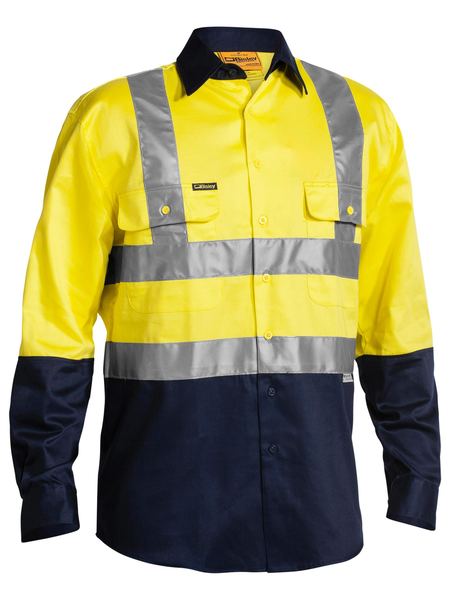 Bisley Taped Hi Vis Drill Shirt