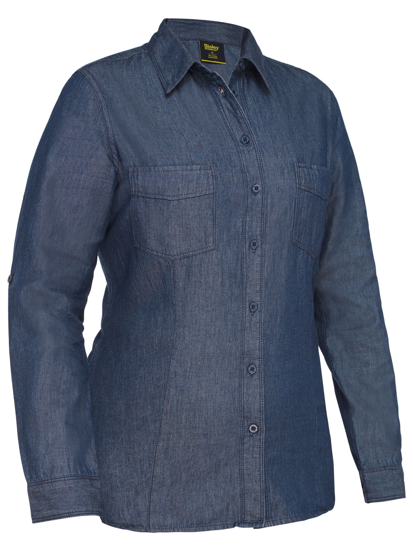 WOMENS DENIM WORK SHIRT BL6602